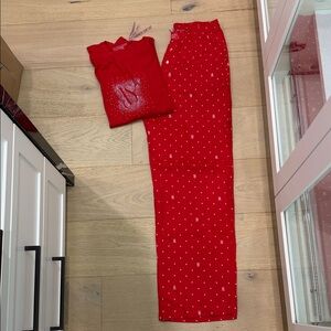 VICTORIAS SECRET BRAND NEW Pajama Set with Logo Accent